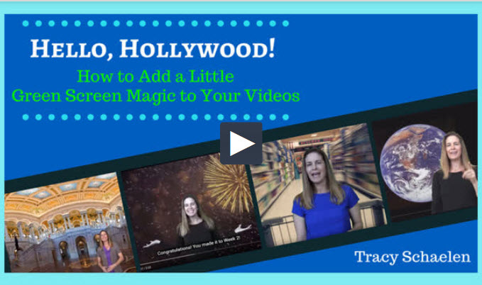 Hello, Hollywood! How to Add a Little Green Screen Magic to Your Videos