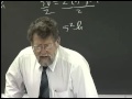 Lecture 09: Beginning Algebra (Math 70)