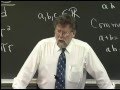 Lecture 01: Beginning Algebra (Math 70)