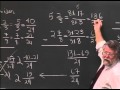 Lecture 12 - Developmental Arithmetic: Math 10