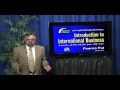 Introduction to International Business Class - BUSAD170