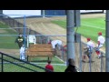 Amazing High School Baseball Catch In Foul Ground