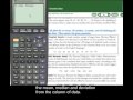 TI-83/84 - Using 1 Var Stats to Find Mean and...
