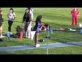 Vannisha Curd Wins the long jump competition at Modesto JC 3/11/11