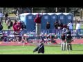 Mike Hern 100m at UC Davis Aggie Open