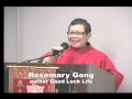 Rosemary Gong Speaks at MiraCosta College Pt  1 of 4