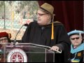 Norco College Commencement 2011 - Poetry Reading by Associate Professor Michael Cluff