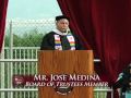 RCCD Norco Campus Commencement 2009: Congratulatory Remarks by Mr. Jose Medina