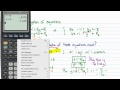 Intermediate Algebra - Solving Small Systems of Linear Equations Algebraically (Part A)