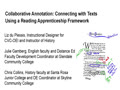 Collaborative Annotation: Connecting with Texts Using a Reading Apprenticeship Framework