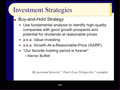 Chapter 05 - Slides 86-93 - Stock Investment Strategies