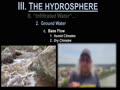 GEOL - III. THE HYDROSPHERE - 7 (in Dry Clima...