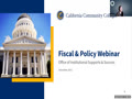  2023 Fiscal & Policy Webinars 12-07-2023