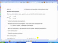 Math 141 1.6A Absolute value equations