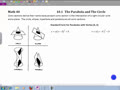 Math 40 10.1A Parabolas