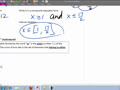 Math 40 2.5B Compound inequalities joined by OR