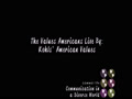 COMMST 174 • Module 1 • The Values Americans Live By: Kohls' American Values