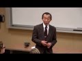 Yastel Yamada from the Skilled Veterans Corps for Fukushima (SVCF) Lectures at Chabot College