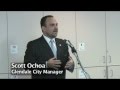 Glendale City Manager Scott Ochoa Visits GCC