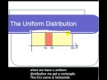 Continuous Random Variables The Uniform Distribution and Finding a Probability