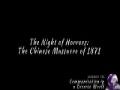 COMMST 174 • Module 8 • The Night of Horrors: The Chinese Massacre of 1871