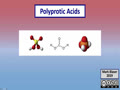 10.7 Acid-Base Equilibria - Polyprotic Acids