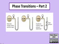 6.4 Liquids and Solids - Phase Transitions - Part 2