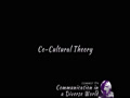 COMMST 174 • Module 1 • Co-Cultural Theory