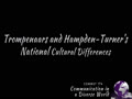 COMMST 174 • Module 5 • Trompenaars and Hampton-Turner's National Cultural Differences