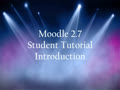 Student Moodle Orientation Intro
