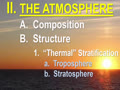 (MET) II. THE ATMOSPHERE - 5 (Stratosphere)