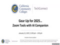 01-22-2025 Gear Up for 2025 Using Zoom Tools...