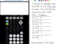 TI84 Grouped Frequency Distribution