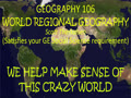 World Regional Geography (GEOG 106 Explainer)