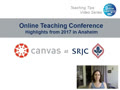 Online Teaching Conference Highlights from 2017 in Anaheim